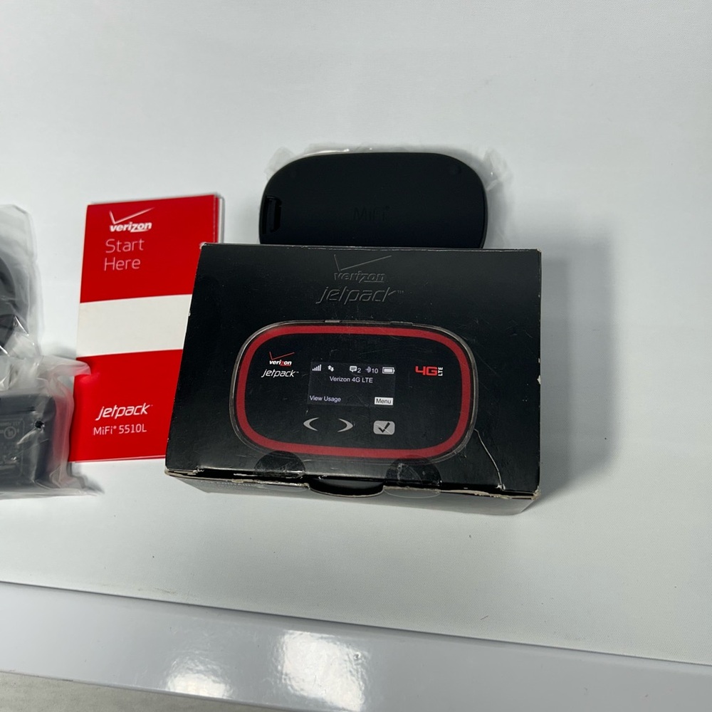 Verizon Jetpack 4G LTE Mobile Hotspot - Black and Red